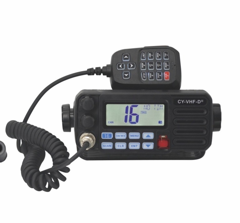 GMDSS VHF Radio Installation Handheld Terminal Style with 156.05-163.2MHz Frequency Range